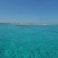 Costa de Espalmador en Formentera