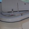 Dinette in the stern of the charter boat