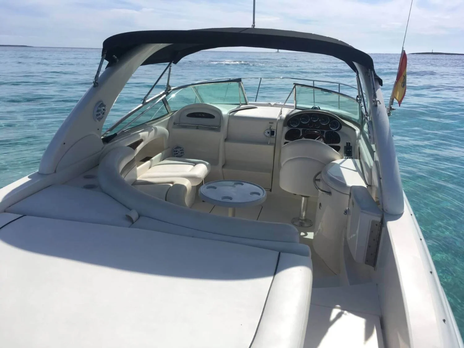 Motorboat rental in Ibiza Sea Ray 290 SS